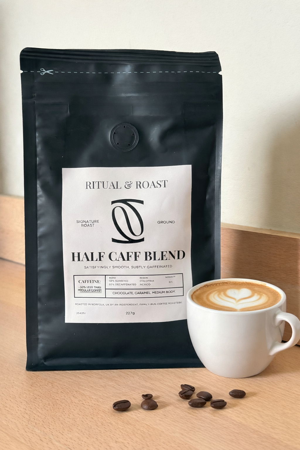 Half-Caff Colombian Blend - Ground Coffee