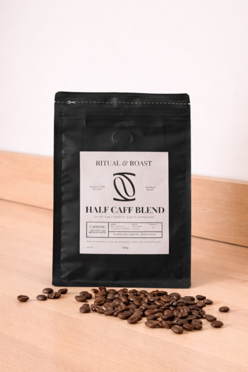 Half-Caff Colombian Blend – Whole Beans